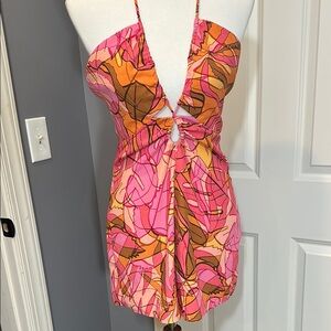 Sage the Label, Colorful Romper size Large